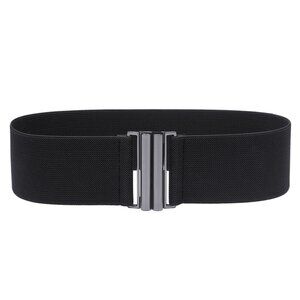 Womens Wide Elastic Waist Belt Cinch Belt Trimmer Stretch Waistband😁